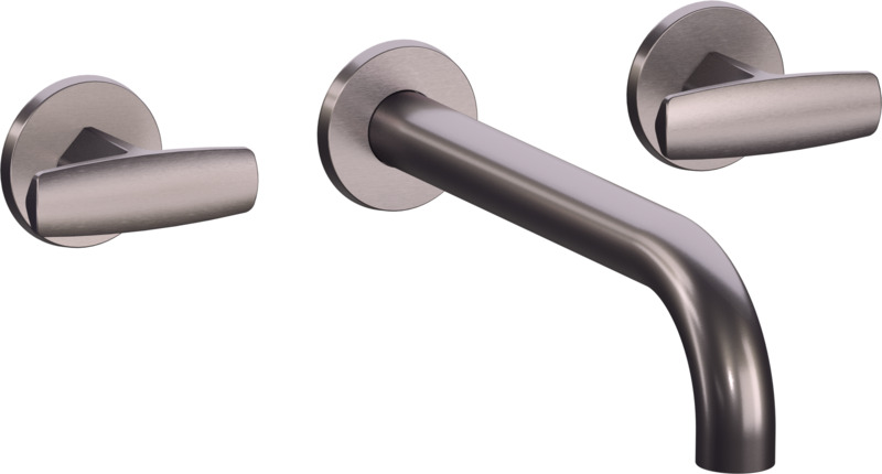 3 Hole wall mounted lavatory filler, 7 7/8