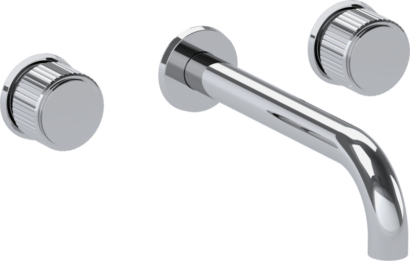 3 Hole wall mounted lavatory filler, 7 7/8