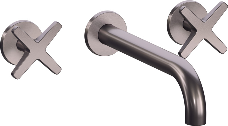 3 Hole wall mounted lavatory filler, 7 7/8