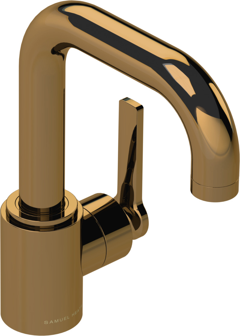Single lever basin mixer with pop-up waste, right handed - Samuel