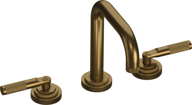 3 Hole lavatory filler without pop-up waste, 7 13/16