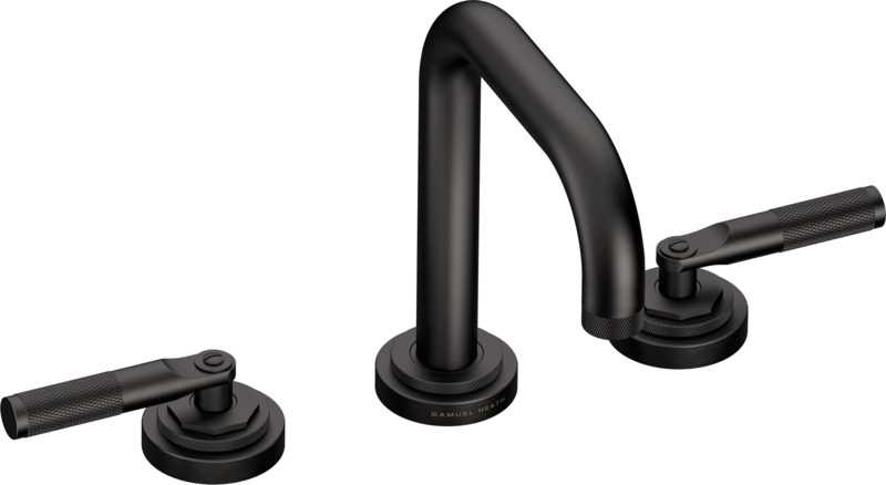 3 Hole lavatory filler without pop-up waste, 7 13/16