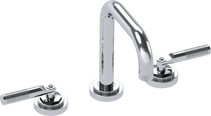 3 Hole lavatory filler without pop-up waste, 7 13/16