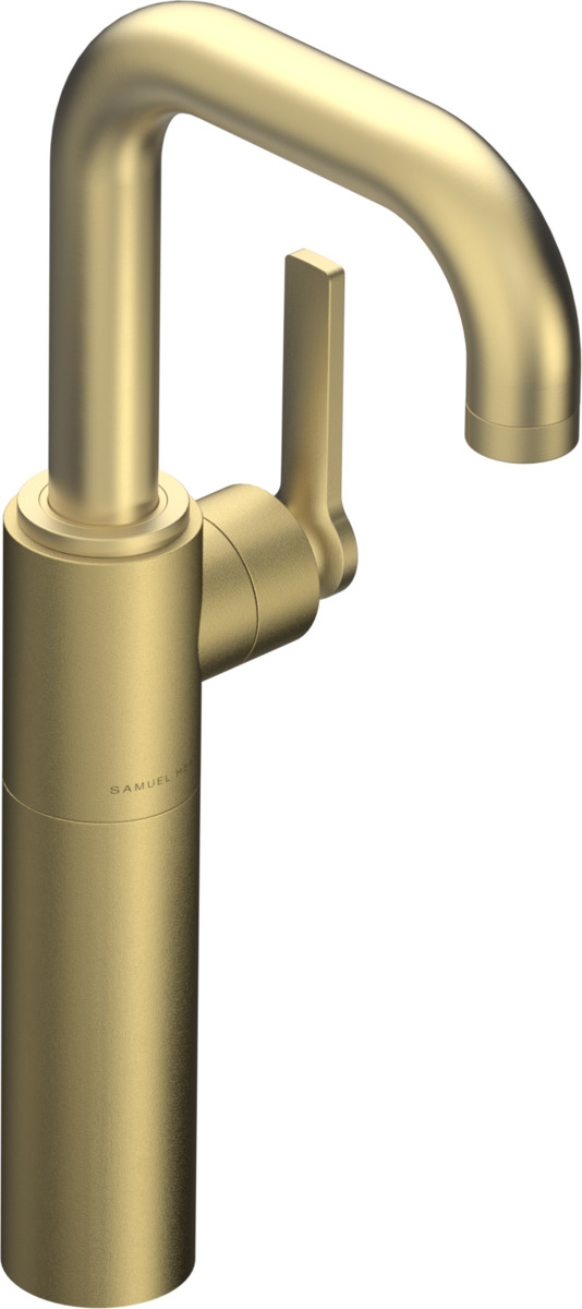 Tall single lever lavatory mixer, right handed - Samuel Heath US