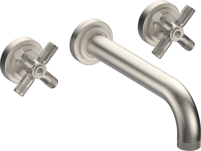 3 Hole wall mounted lavatory filler, 8 1/4