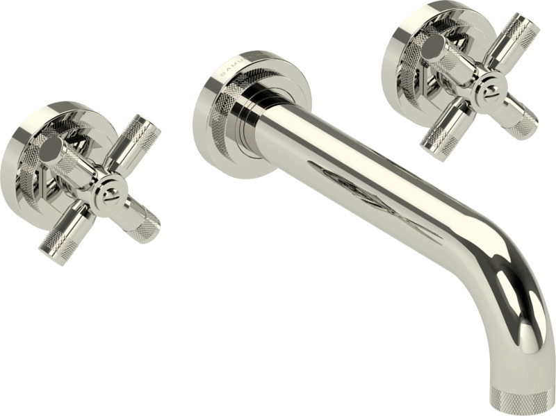 3 Hole wall mounted lavatory filler, 8 1/4